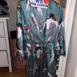 Zara turquoise summer dress